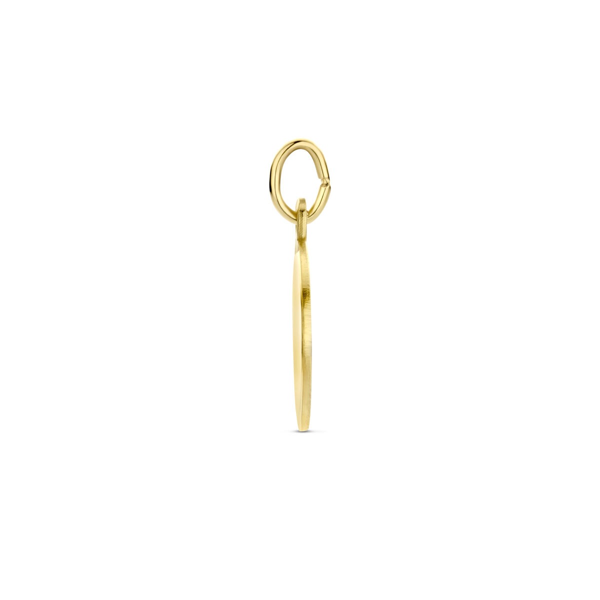 pendentif à graver en or jaune 14k – détail raffiné et personnel