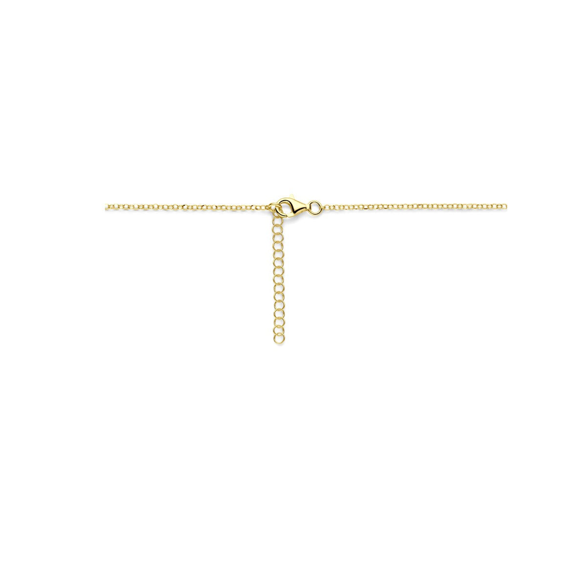 Collier ancre plaqué or – argent 925 jaune