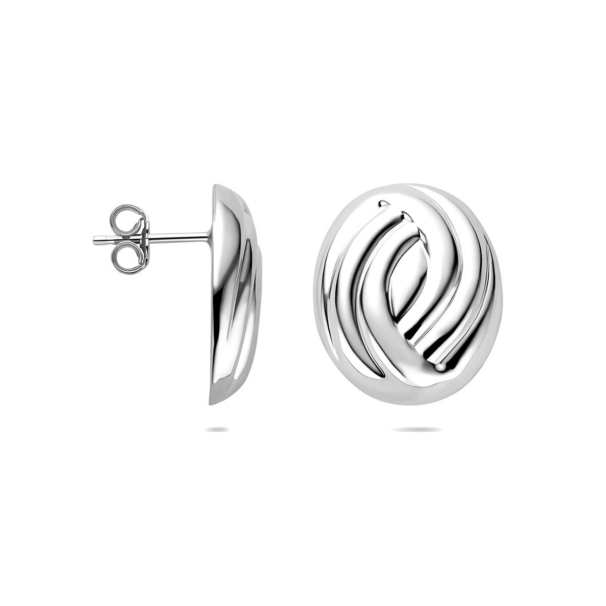 Puces d'oreilles en argent – rhodié argent 925