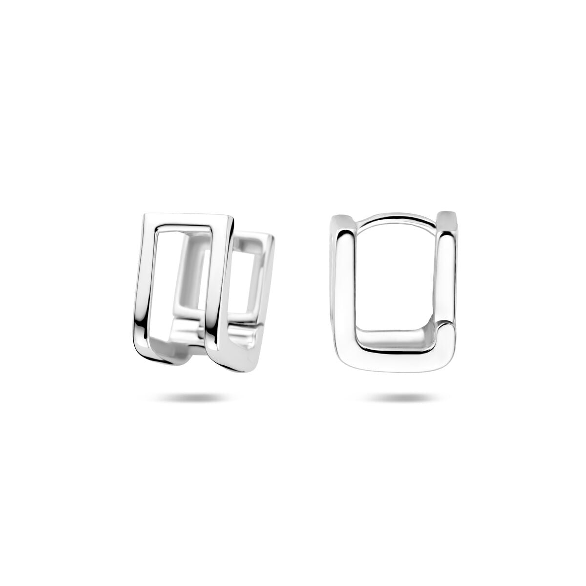 Créoles en argent – rhodié argent 925