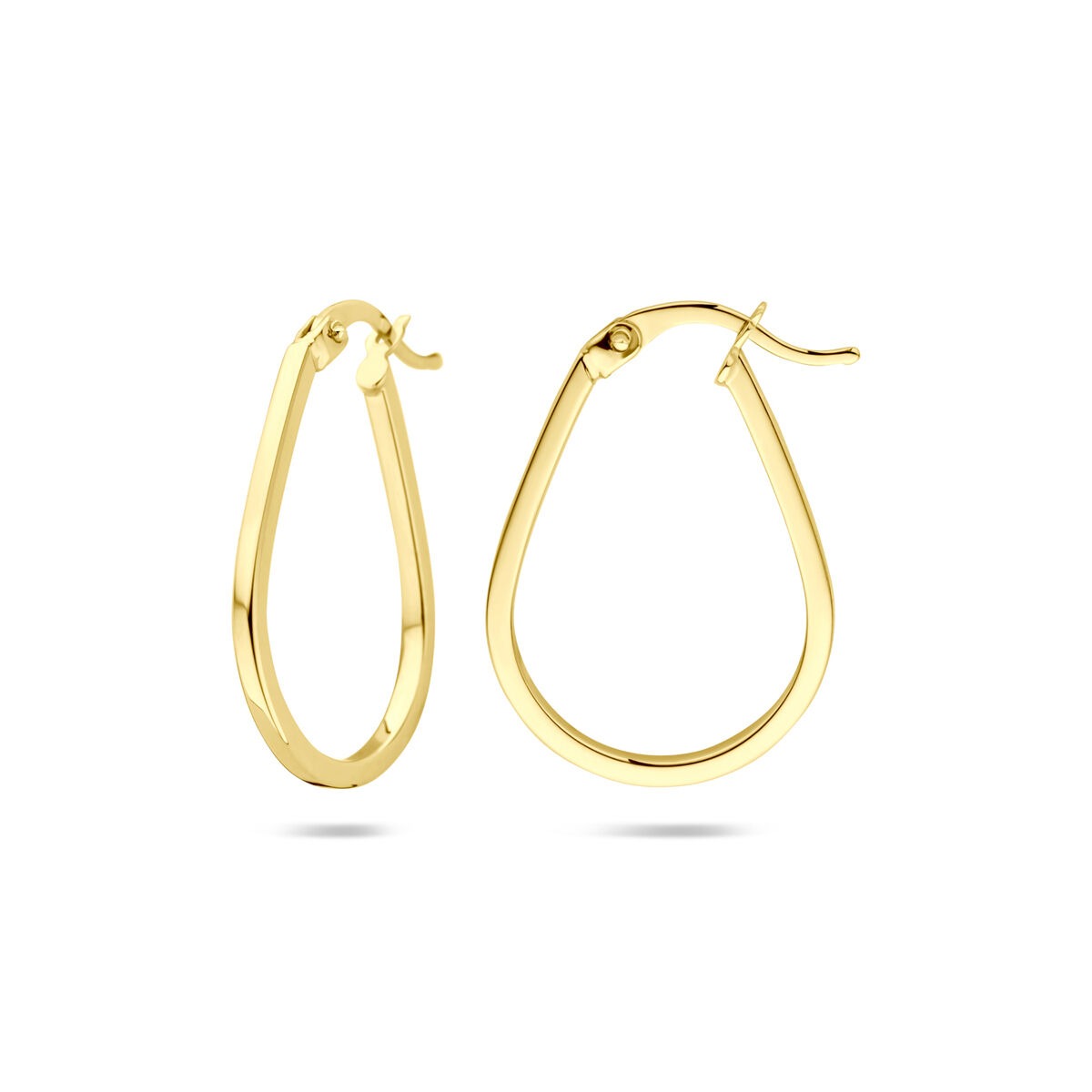 Créoles en or jaune 14k – 25 x 1.6 mm