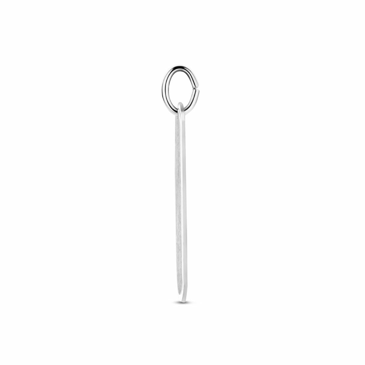Pendentif en argent – rhodié argent 30 mm