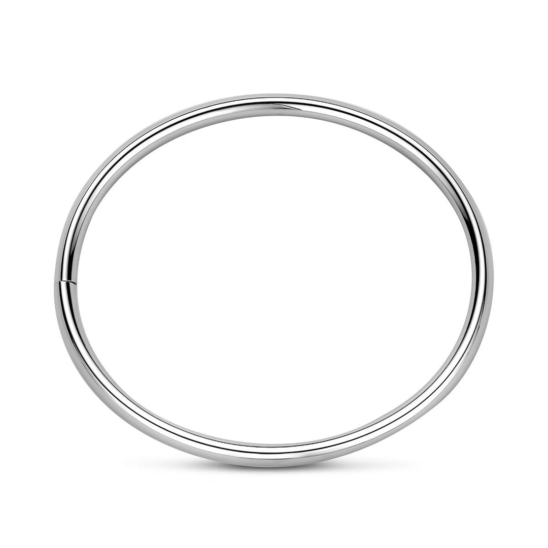Gerhodineerde 925 zilveren bangle armband