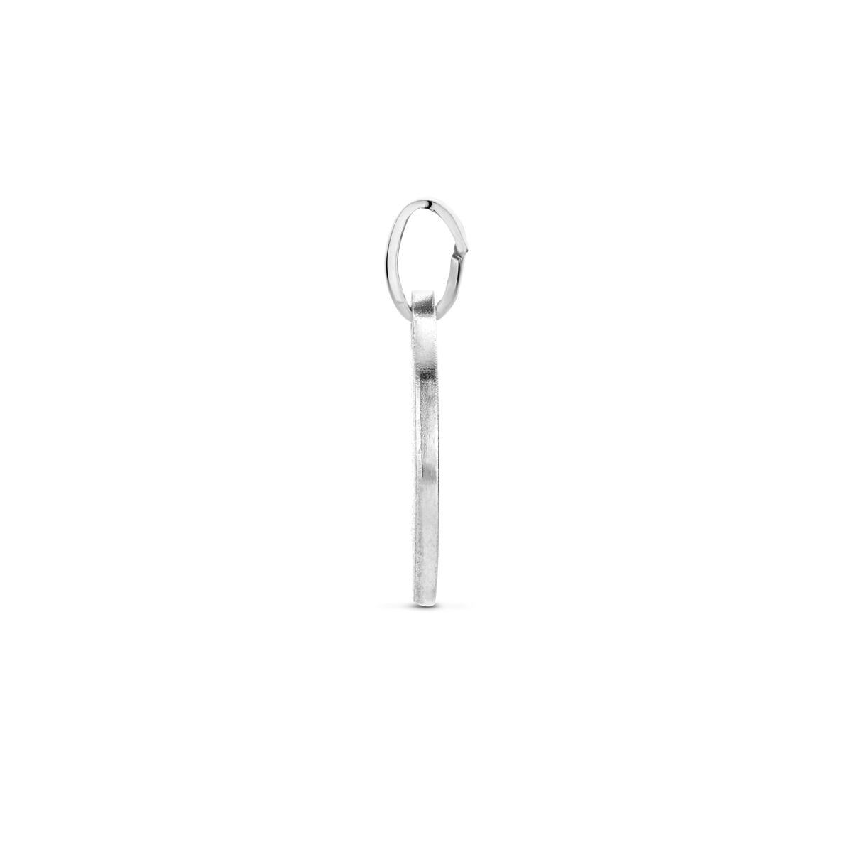 Pendentif en argent – rhodié 925 argent avec finition glacée