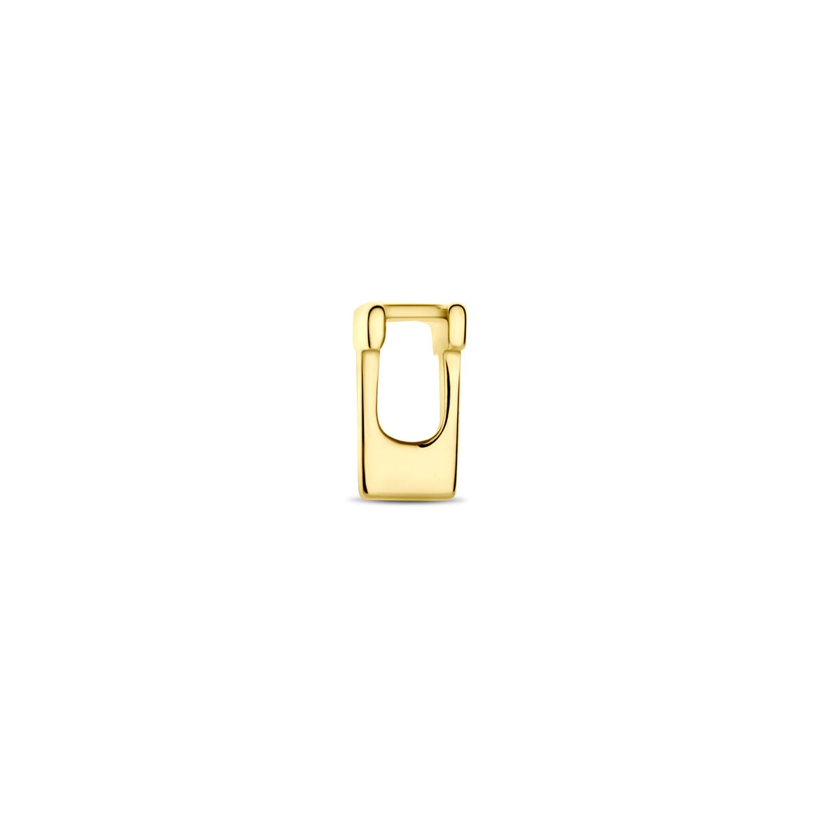 pendentif en or jaune 9k avec initiale