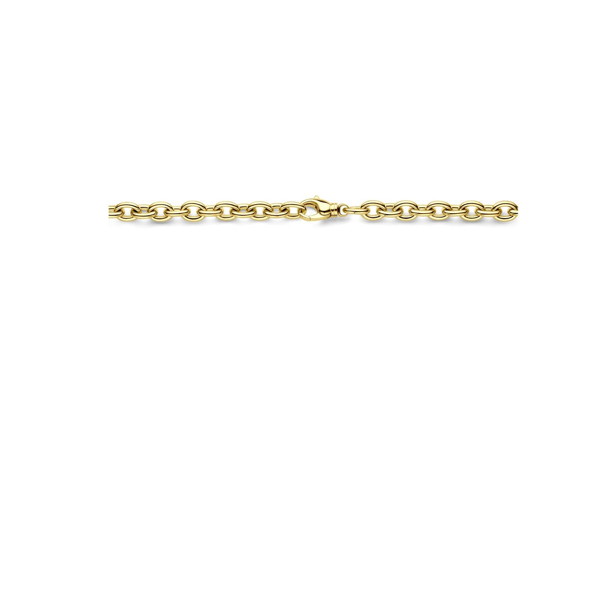 Collier en or 14k maille ancre – pour femme