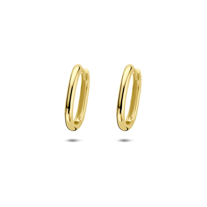 Gouden klapoorringen – 14k geelgoud
