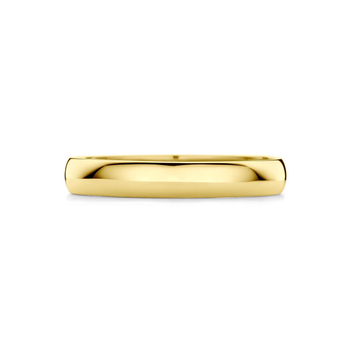 bague en or jaune 3mm
