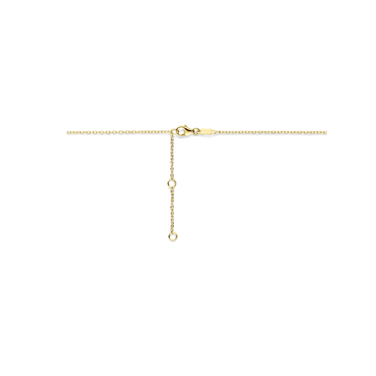 Collier en or pour femme 14k avec des entretoises raffinées