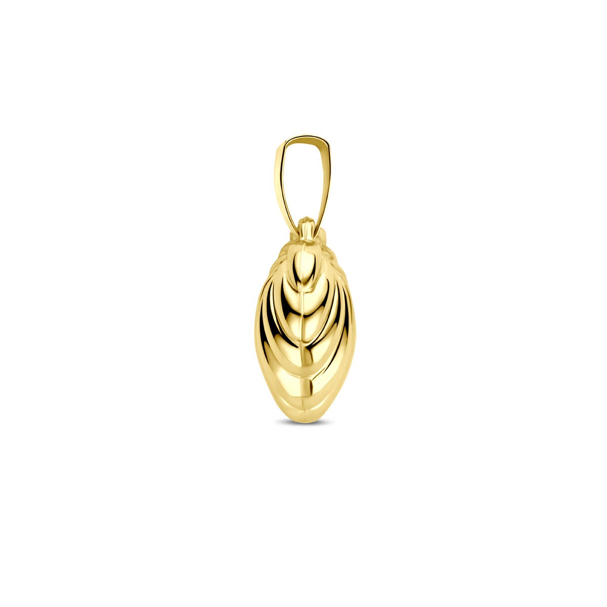 pendentif en or jaune en forme de cœur 18 mm