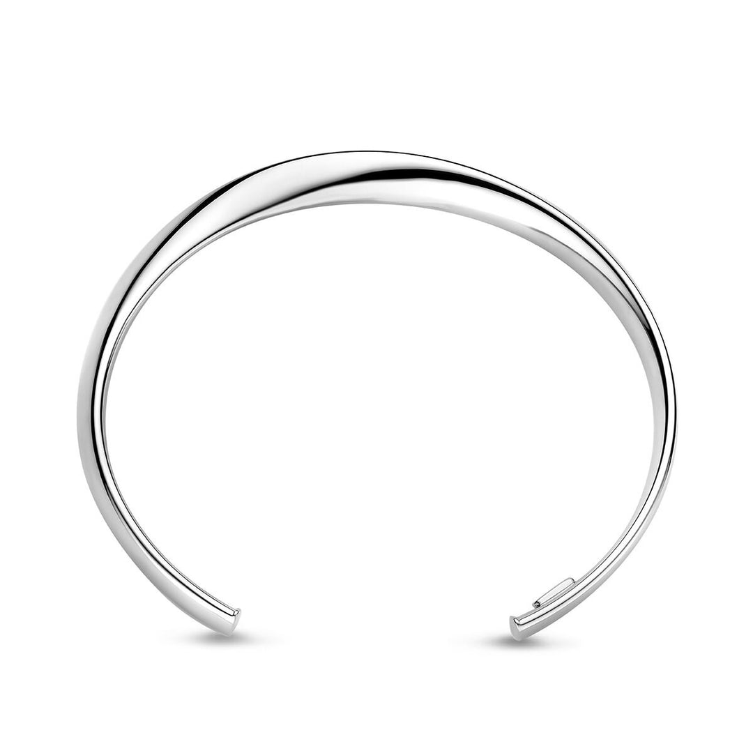 Gerhodineerde 925 zilveren spangarmband