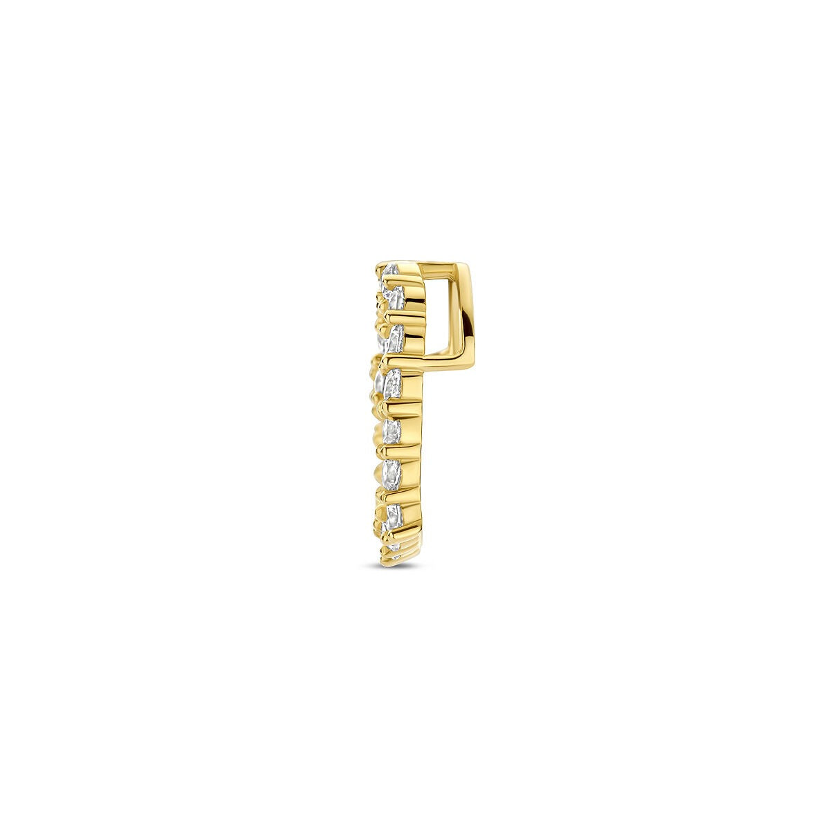 Pendentif en or avec cœur en zircone – 14k