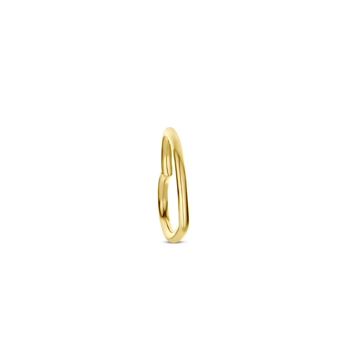 Collier en or jaune avec pendentif cœur