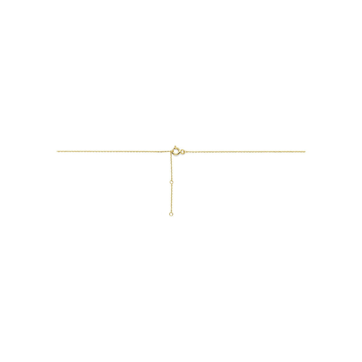 collier en or jaune avec croix