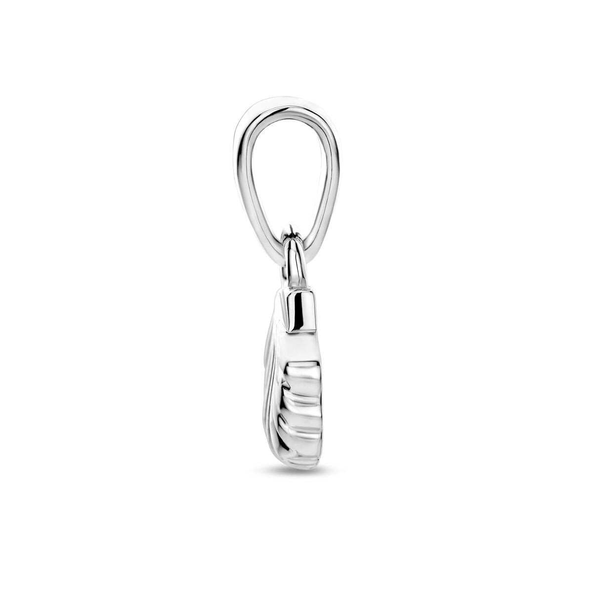 Pendentif en argent coquillage – rhodié 925