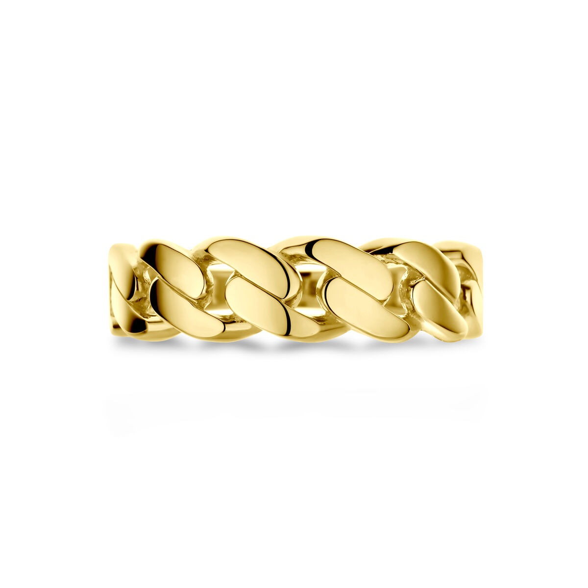 Bague en or 14k pour femme – 5.5 mm de large