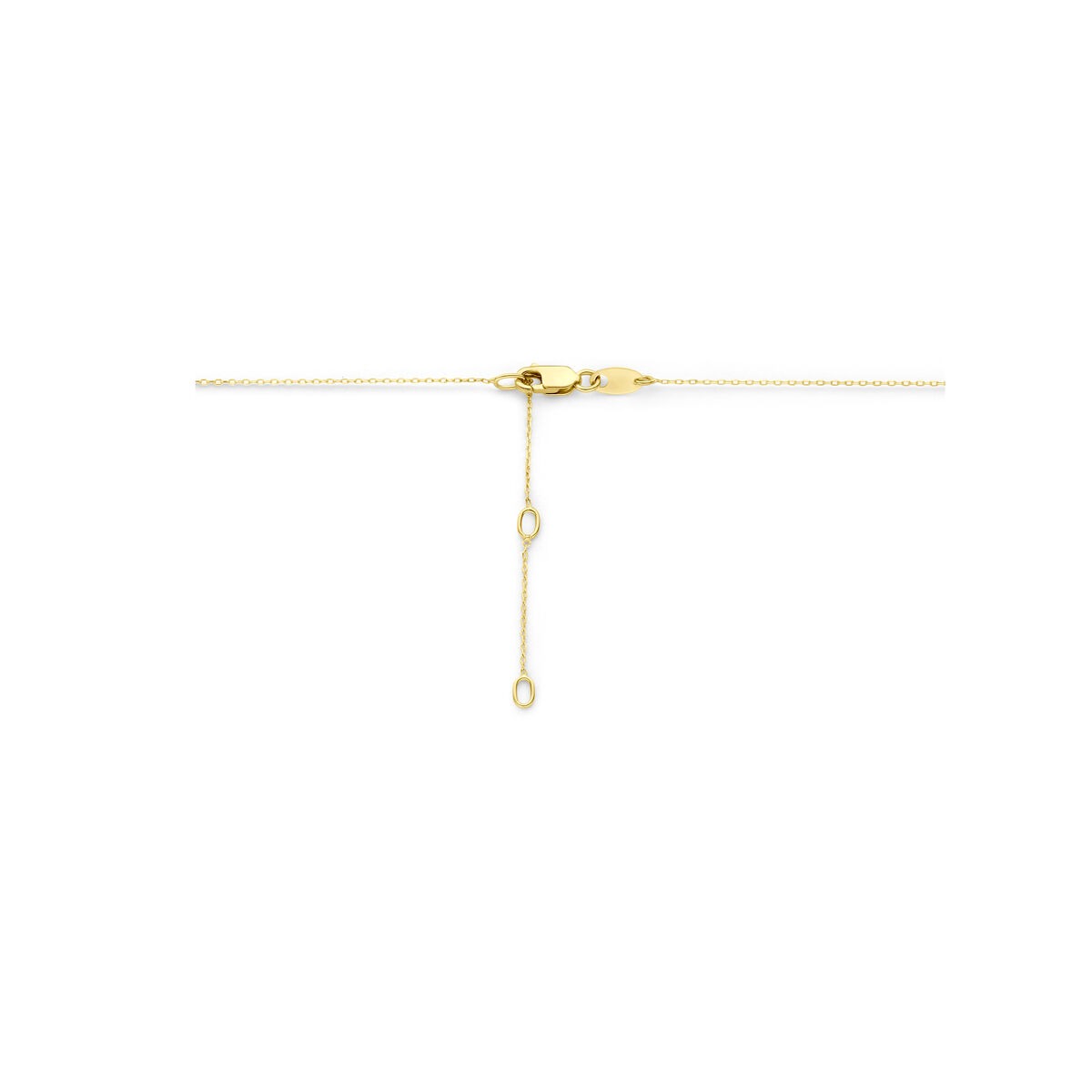 Collier en or jaune 14k avec citrine – 41-45 cm