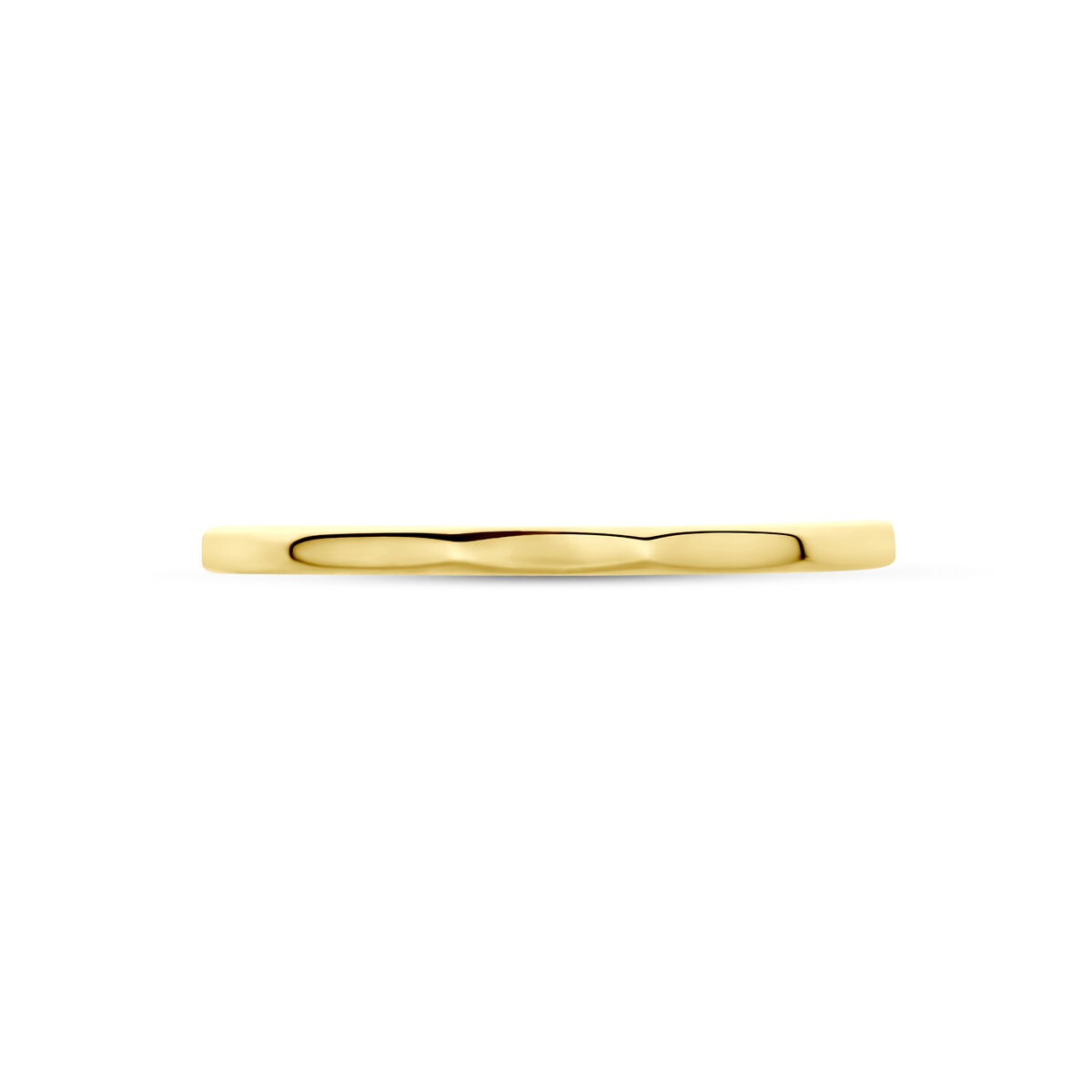 Bague en or jaune 14k – 1,5 mm de large