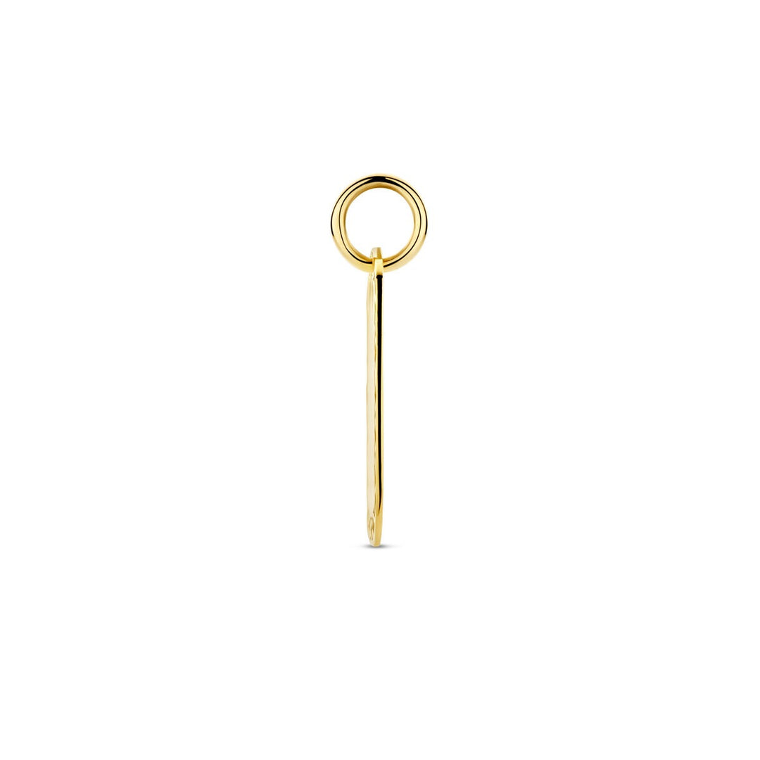 Gouden hanger – 14k graveerhanger ovaal