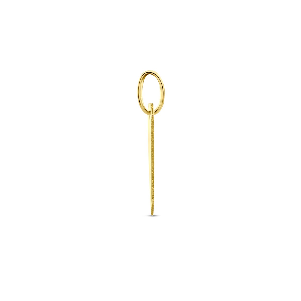 Pendentif à graver en or jaune 9k – 20 mm