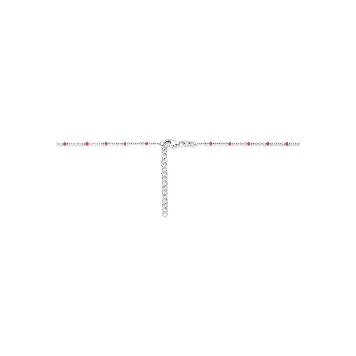 Collier pour enfant en argent 925 rhodié avec papillon