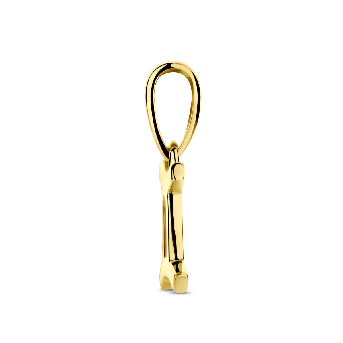 pendentif en or jaune 14k signe astrologique
