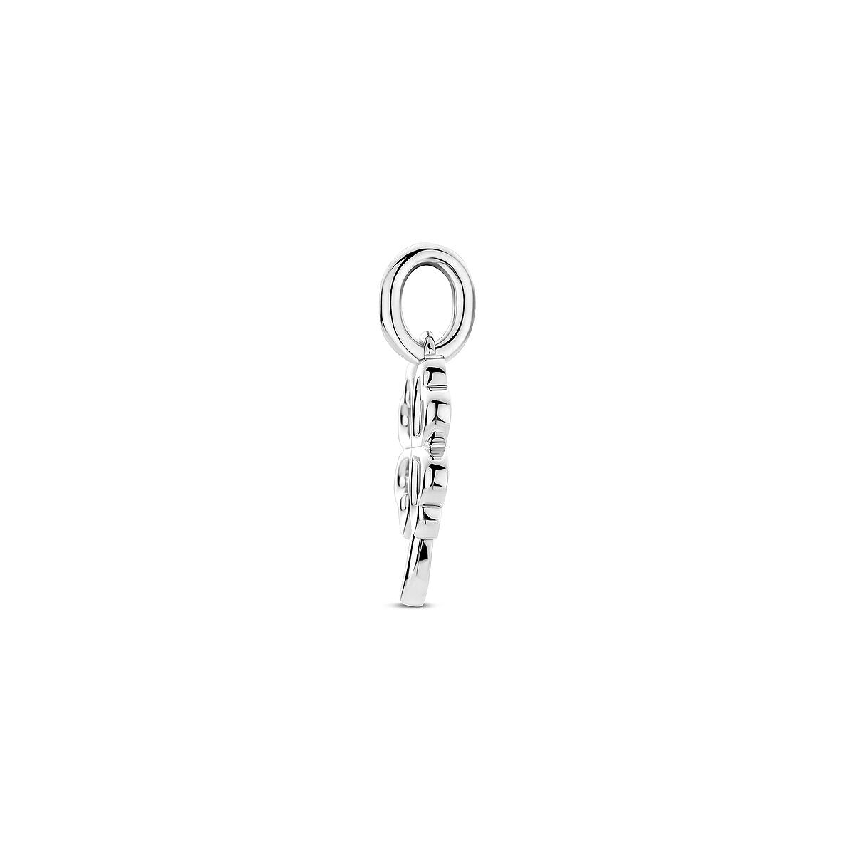 Pendentif en argent trèfle – rhodié 925