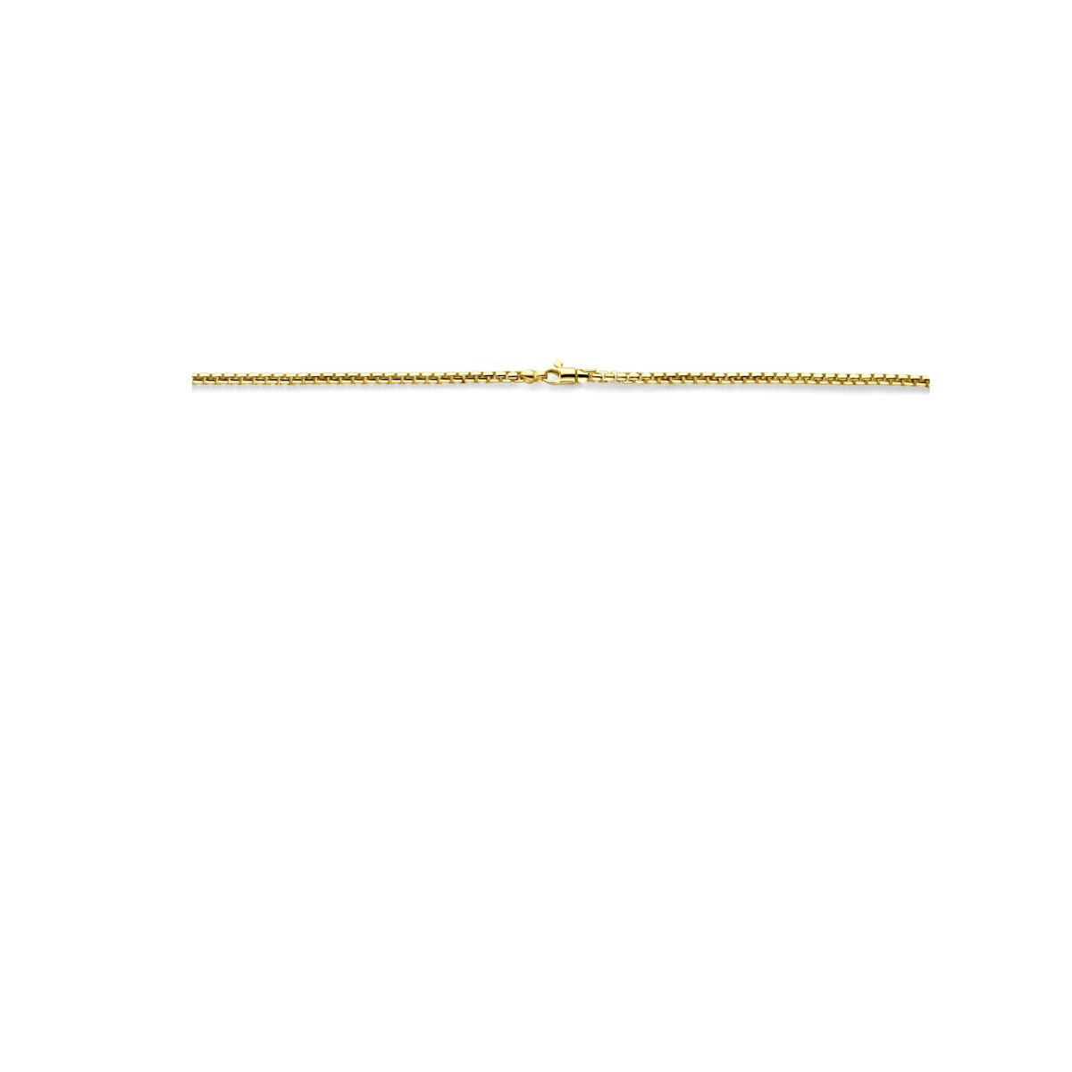 collier en or jaune 14k avec noyau en argent – Zilgold