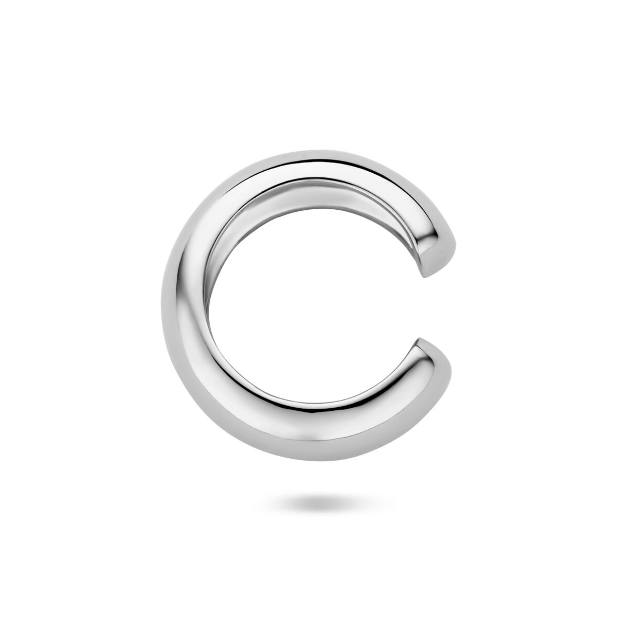 Boucle d'oreille en argent – rhodié argent 925 (à l'unité)