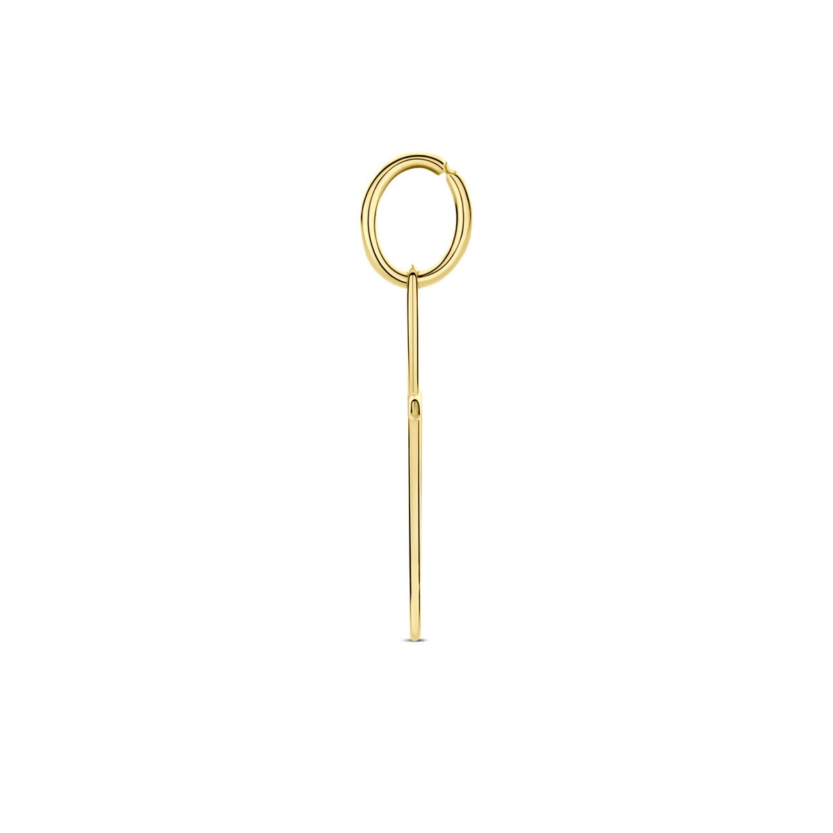 pendentif croix en or jaune 9k