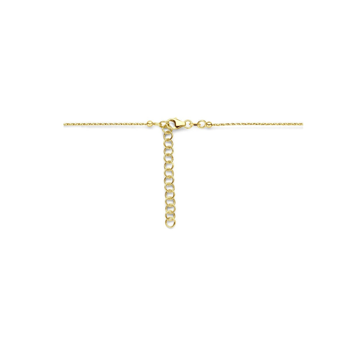 Collier en or – or jaune 14k avec longueur ajustable, 3 mm