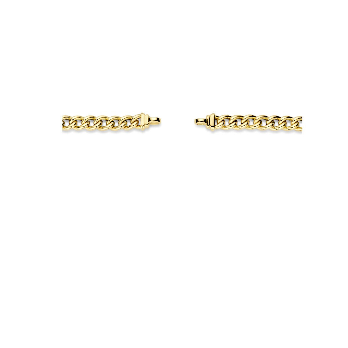 Collier en or jaune 14k sans fermoir