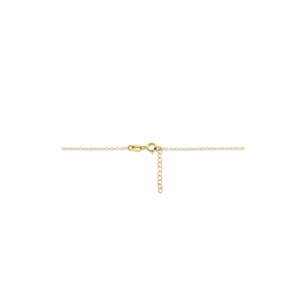 Collier en or jaune à mailles ovales
