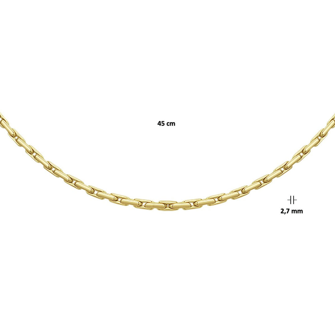 9k Geelgouden Cardano Collier