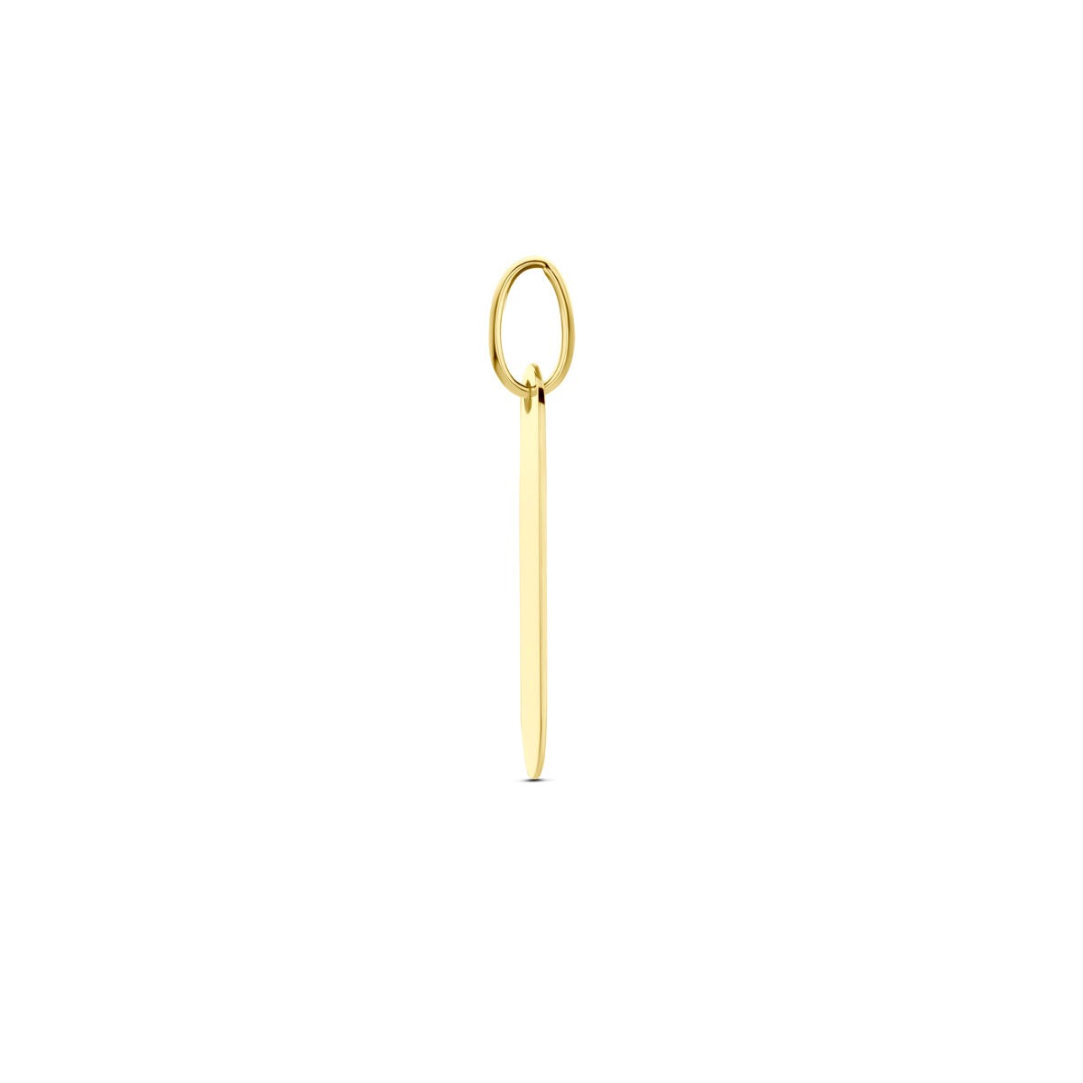 pendentif en or jaune 14k