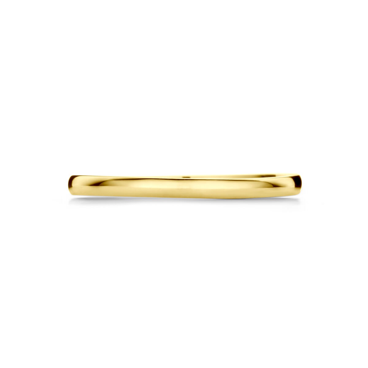 Bague pour femme en or jaune 14k – 1,5 mm