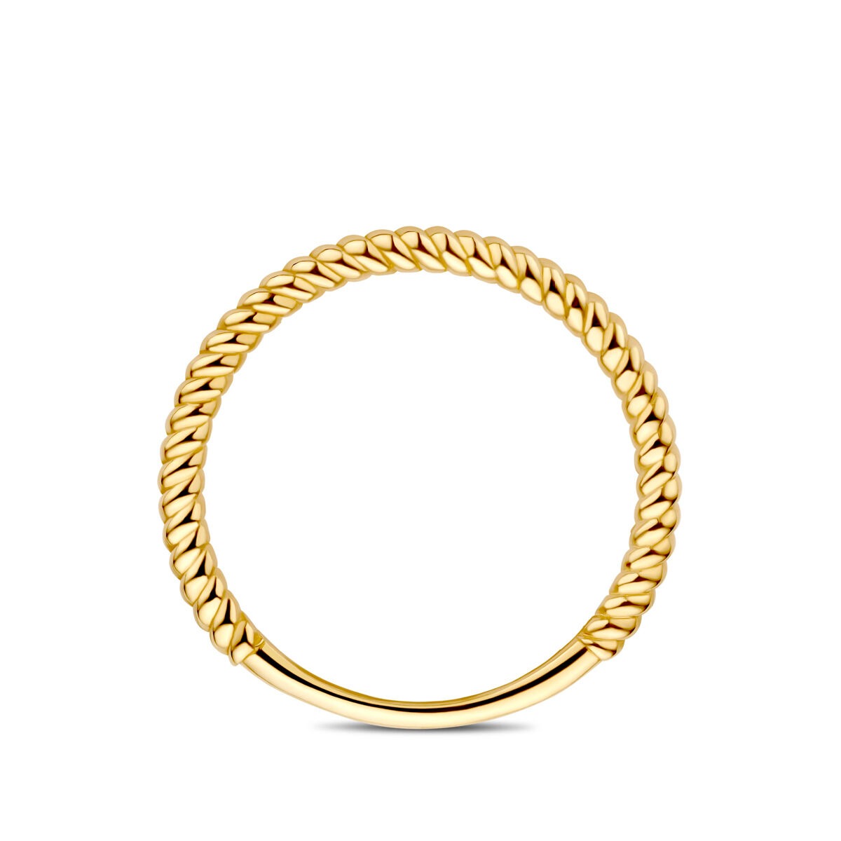9k Geelgouden damesring