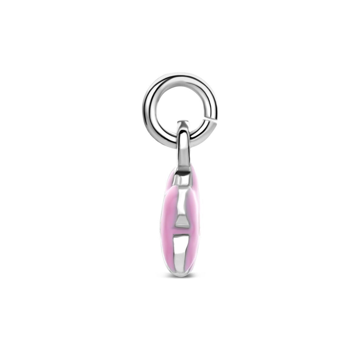 Pendentif pour enfant en argent 925 rhodié fleur