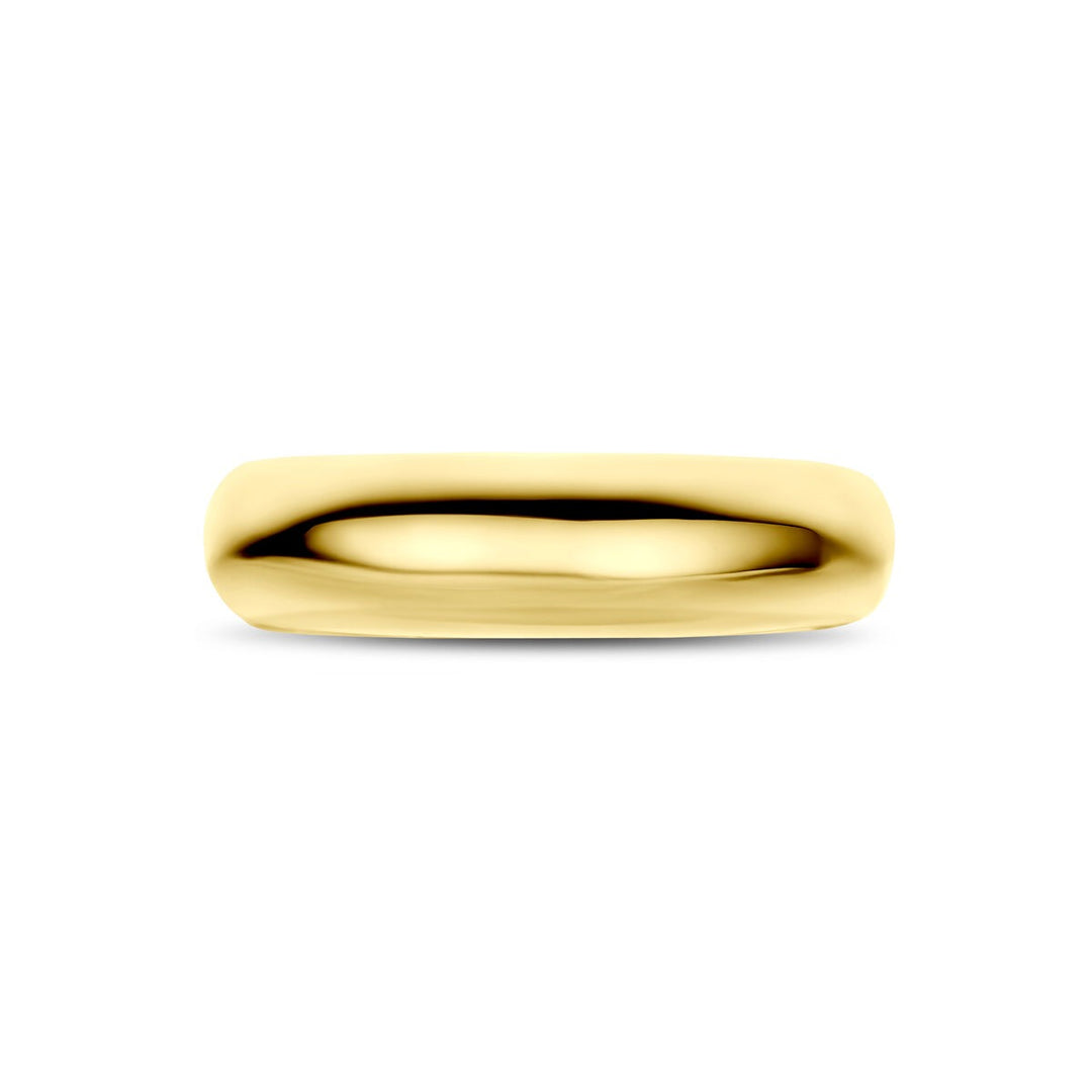 14k geelgouden dames ring 5.5mm breed