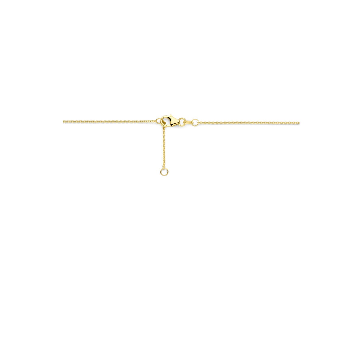 Collier en or pour femme 14k avec diamant 0.27ct