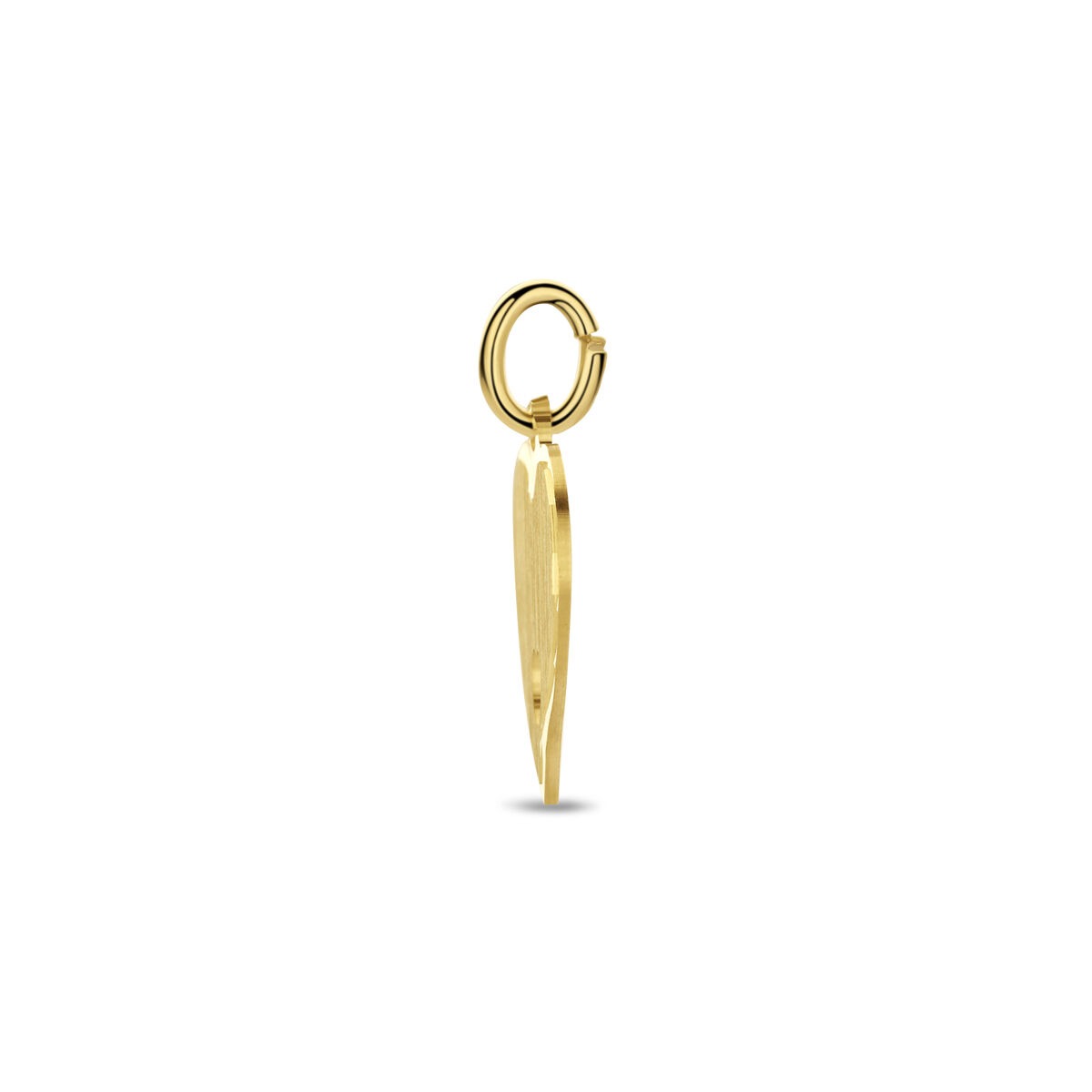 pendentif en or jaune 9k gravable