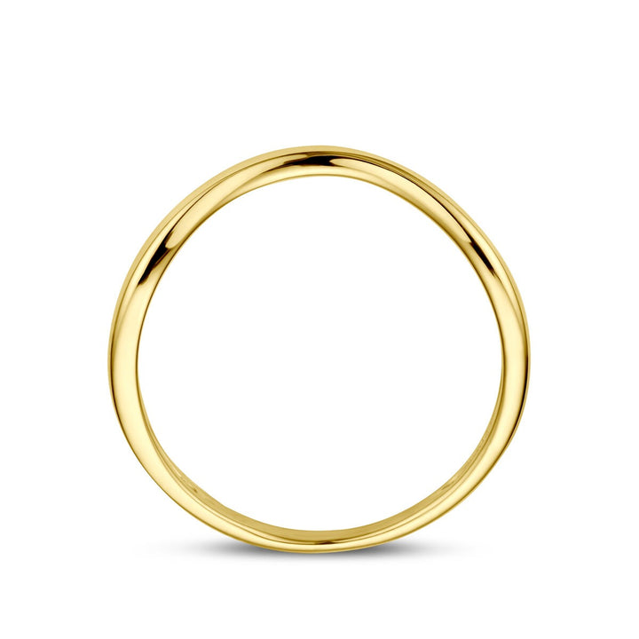 9k Geelgouden damesring