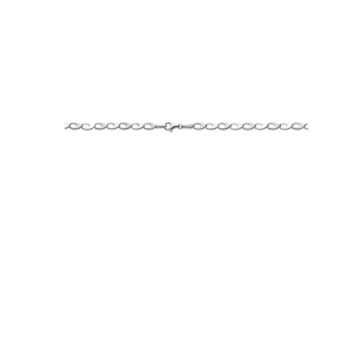 Collier fantaisie en argent – rhodié argent 925