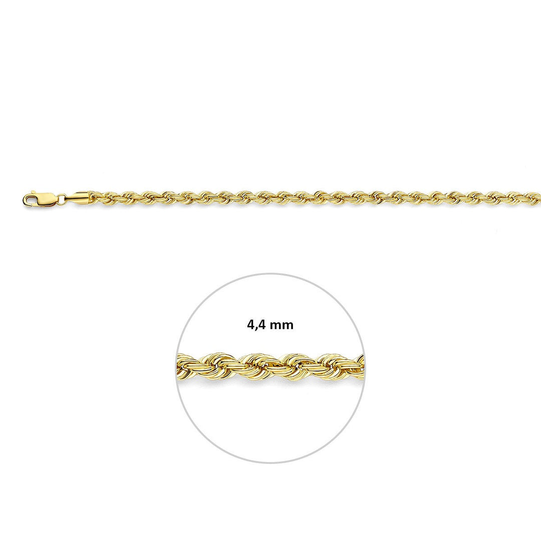 14k Geelgouden koordketting