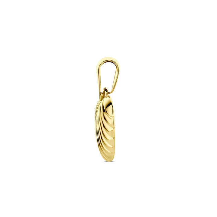 14k Geelgouden hart hanger