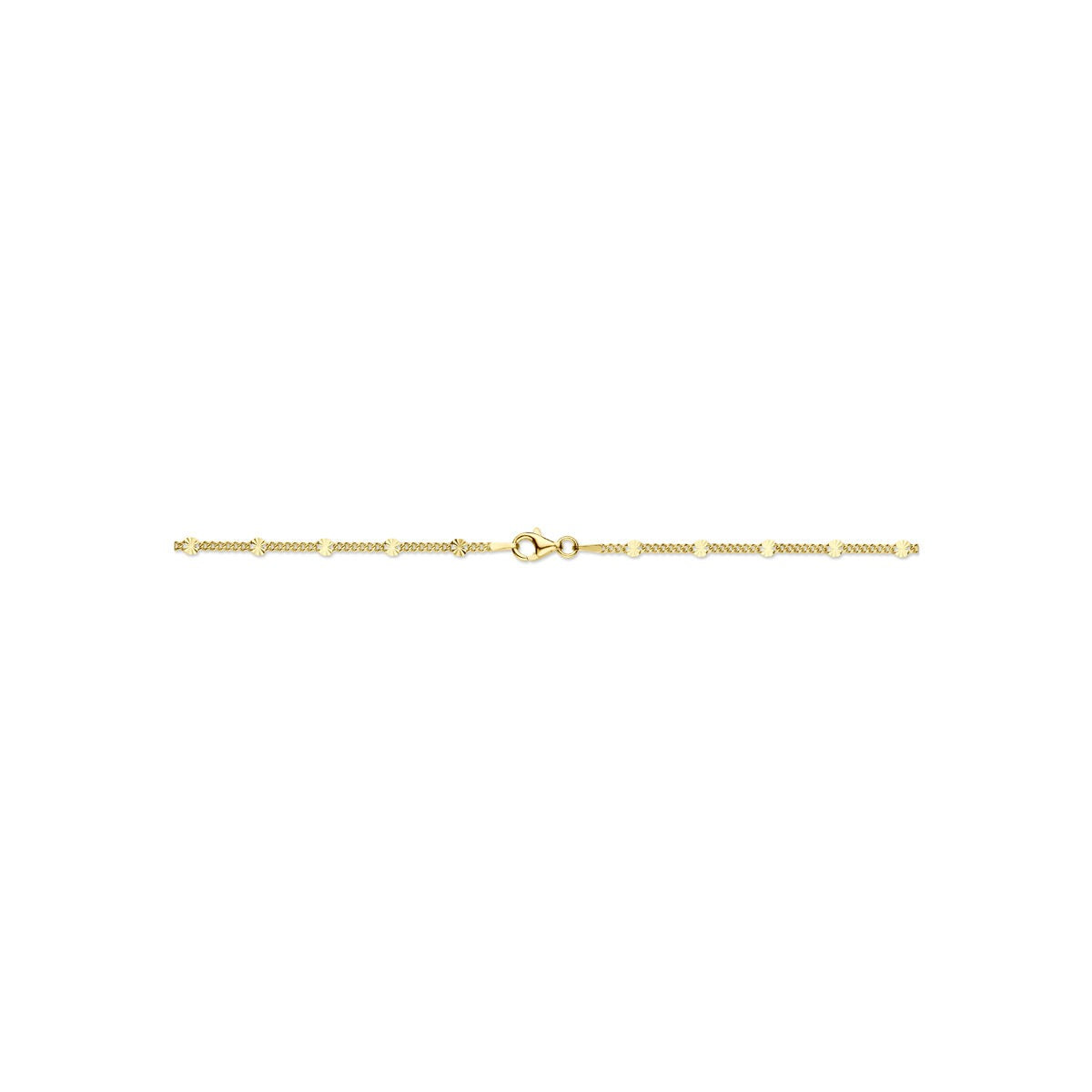 Collier y en argent 925 plaqué or