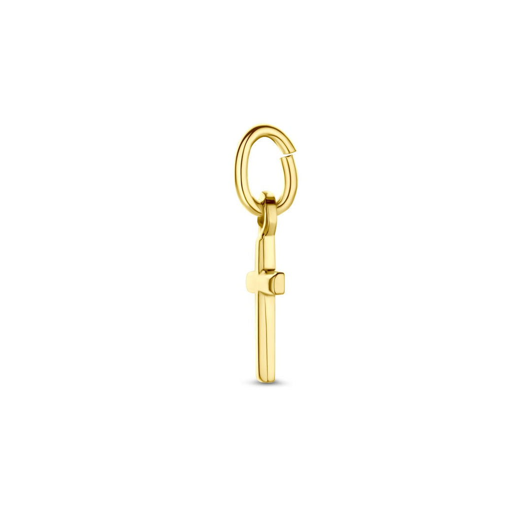 9k Geelgouden kruishanger