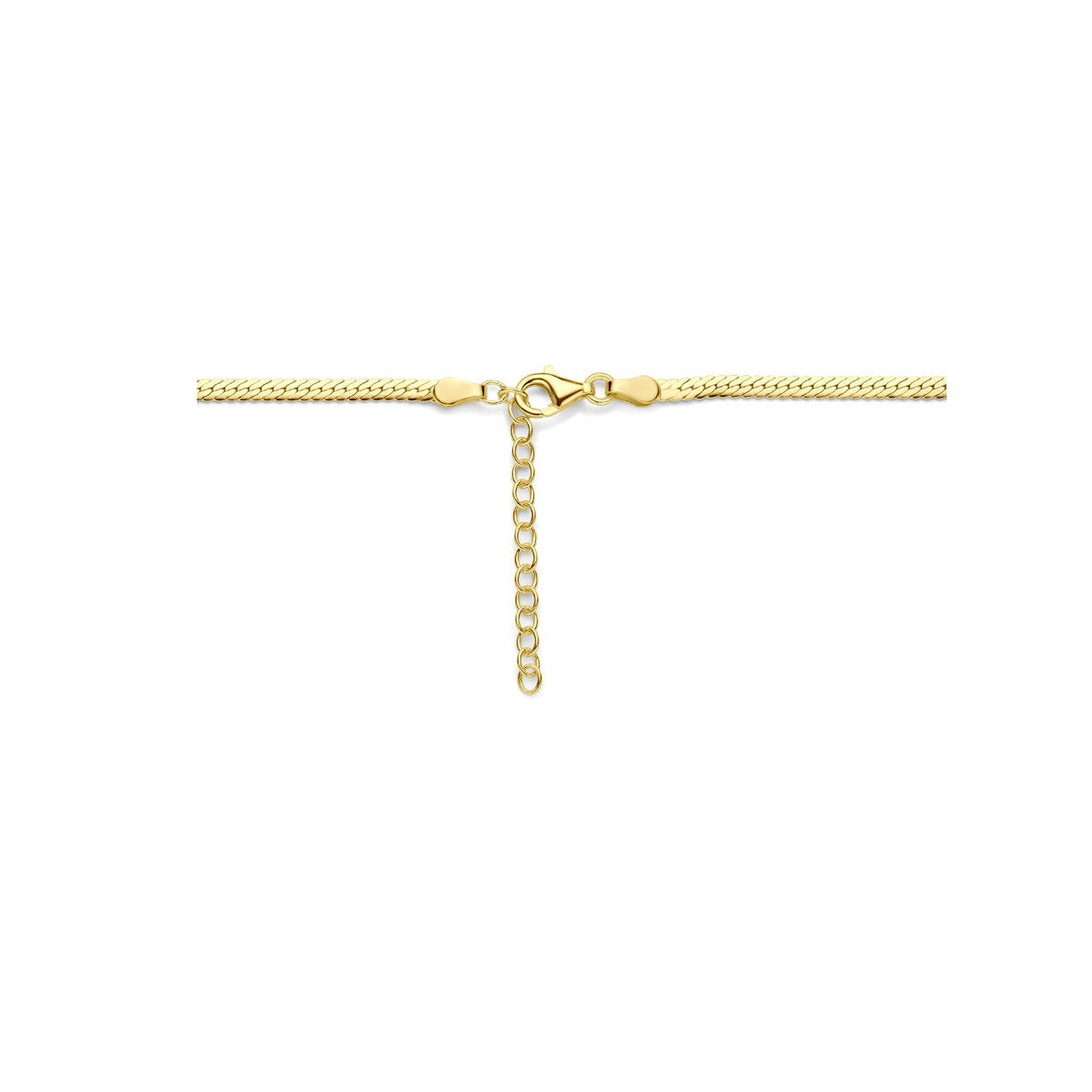 Collier gourmette plaqué or – Colliers pour femme