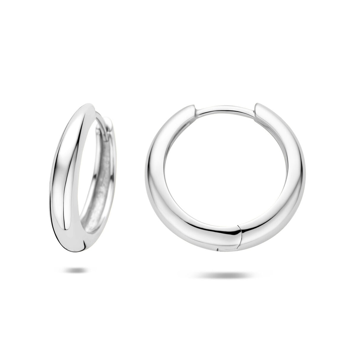 Créoles en argent 925 rhodiées