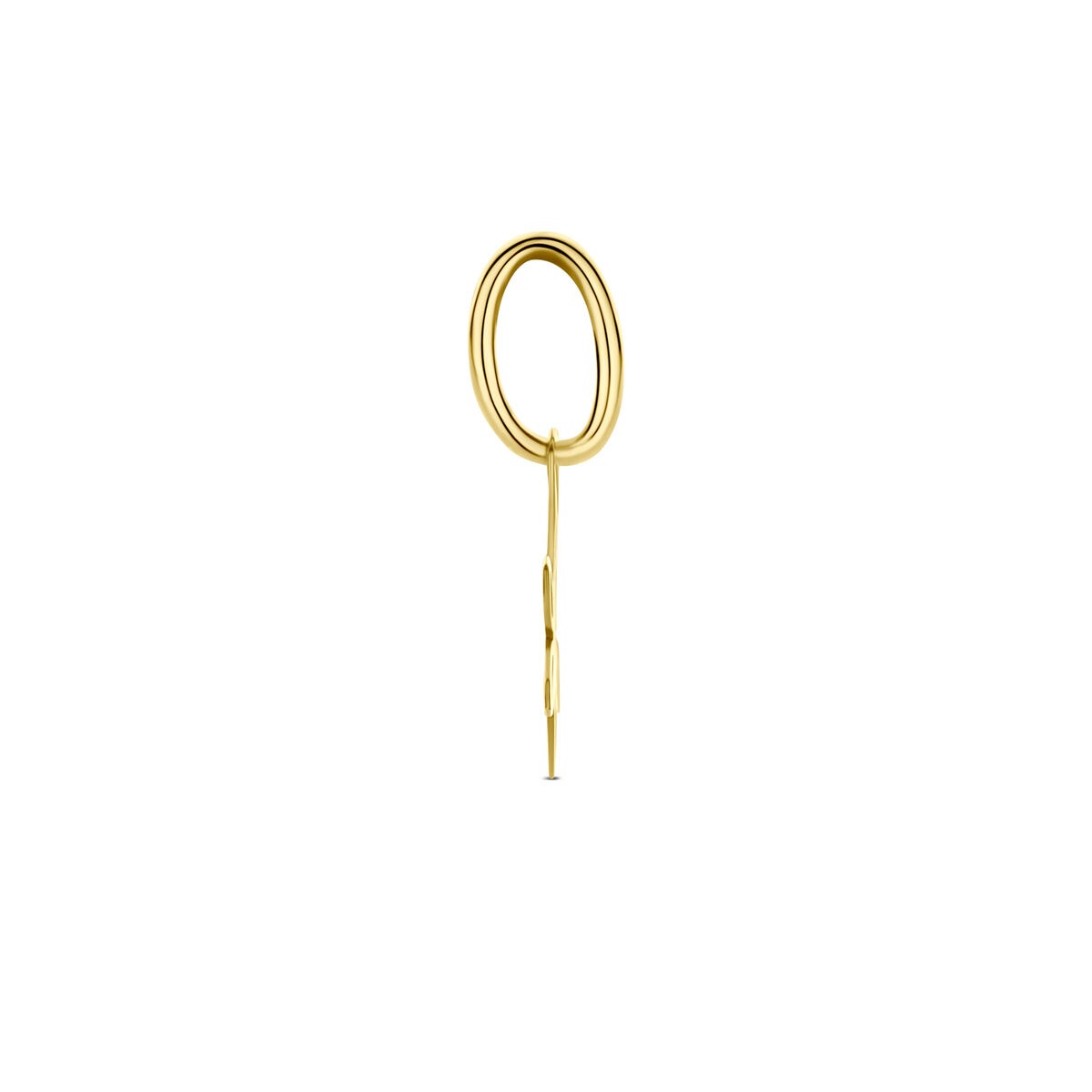 pendentif croix en or jaune 14k